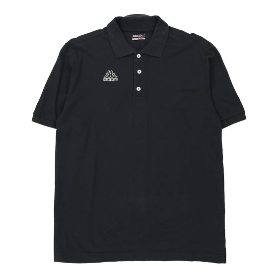 Vintage black Kappa Polo Shirt - mens large