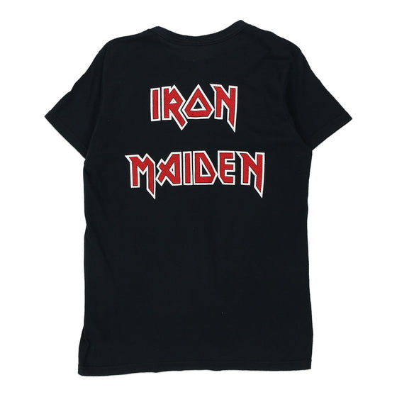 Vintage black Iron Maiden The Early Days Screen Stars T-Shirt - mens small