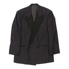  Vintage black Black Tie Laura Biagiotti Blazer - mens large