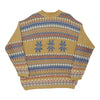 Vintage multicoloured Sisley Jumper - mens xxx-large