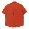 Vintage orange John Baner  Short Sleeve Shirt - mens x-large