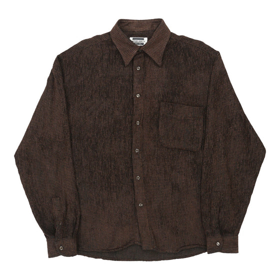 Vintage brown Monogriffe Shirt - mens x-large