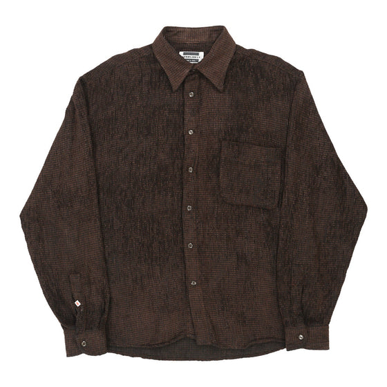 Vintage brown Monogriffe Shirt - mens x-large