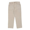 Vintage cream Lands End Jeans - mens 33" waist