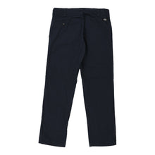  Dickies Trousers - 35W 32L Navy Cotton Blend - Thrifted.com