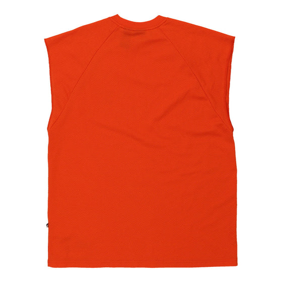 Vintage orange Starter Vest - mens large