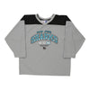 Vintage grey San Jose Sharks Ccm Jersey - mens large