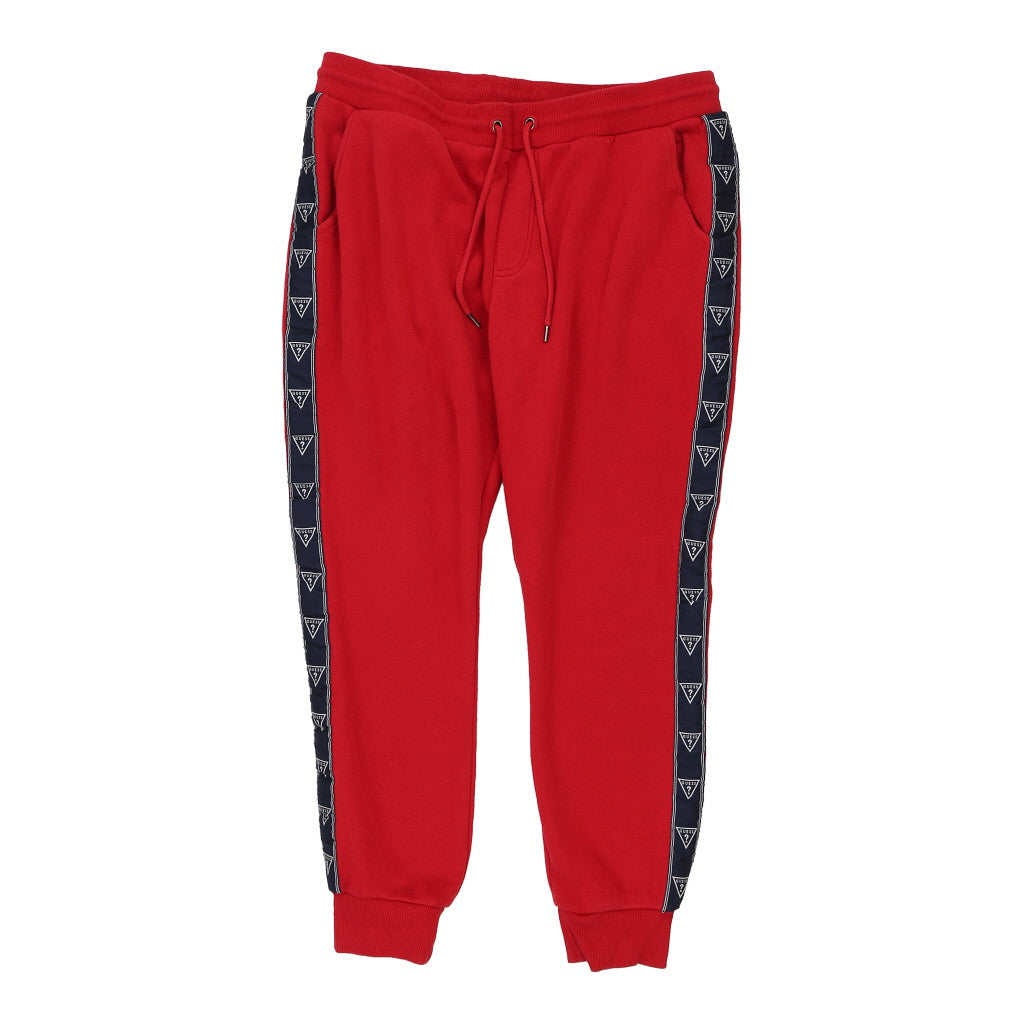 Guess Joggers - Large Red Cotton – Thrifted.com