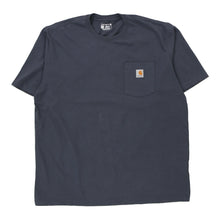  Pre-Loved navy Carhartt T-Shirt - mens x-large