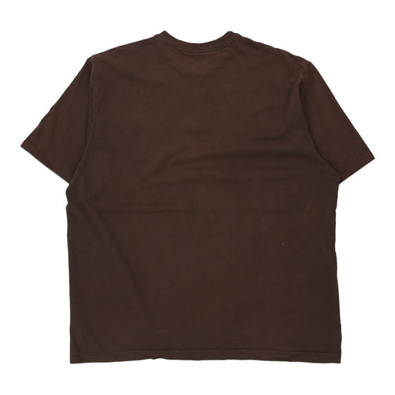 Pre-Loved brown Carhartt T-Shirt - mens x-large