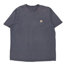  Pre-Loved navy Carhartt T-Shirt - mens xx-large