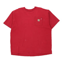  Pre-Loved red Carhartt T-Shirt - mens x-large