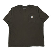  Pre-Loved khaki Carhartt T-Shirt - mens xx-large