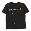 Pre-Loved black Carhartt T-Shirt - mens medium