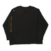 Pre-Loved black Carhartt Long Sleeve T-Shirt - mens xxx-large