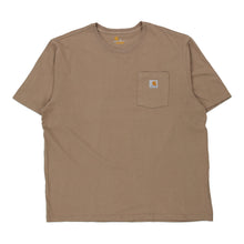  Pre-Loved beige Carhartt T-Shirt - mens x-large