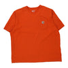 Pre-Loved orange Carhartt T-Shirt - mens xxx-large