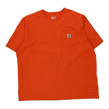  Pre-Loved orange Carhartt T-Shirt - mens xxx-large