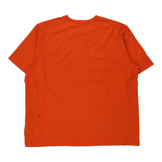 Pre-Loved orange Carhartt T-Shirt - mens xxx-large