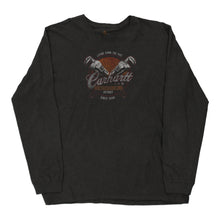  Pre-Loved black Carhartt Long Sleeve T-Shirt - mens x-large