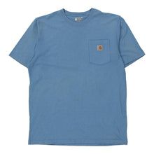  Pre-Loved blue Carhartt T-Shirt - mens large