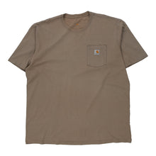  Pre-Loved brown Carhartt T-Shirt - mens xxx-large