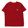 Pre-Loved red Carhartt T-Shirt - mens large