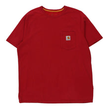  Pre-Loved red Carhartt T-Shirt - mens large