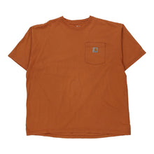  Pre-Loved orange Carhartt T-Shirt - mens x-large