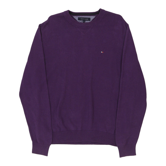 Vintage purple Tommy Hilfiger Jumper - mens large