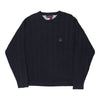 Vintage navy Tommy Hilfiger Jumper - mens x-large