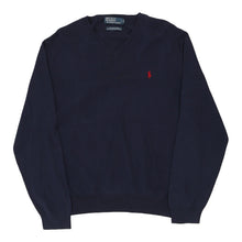  Vintage navy Ralph Lauren Jumper - mens x-large