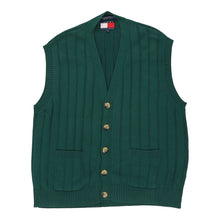  Vintage green Tommy Hilfiger Sweater Vest - mens large