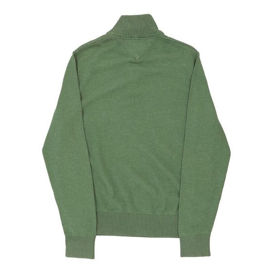 Vintage green Tommy Hilfiger 1/4 Zip - mens medium