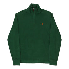  Vintage green Ralph Lauren 1/4 Zip - mens medium