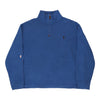 Vintage blue Ralph Lauren 1/4 Zip - mens large