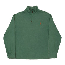  Vintage green Ralph Lauren 1/4 Zip - mens x-large