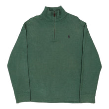  Vintage green Ralph Lauren 1/4 Zip - mens large