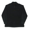 Vintage black Ralph Lauren 1/4 Zip - mens x-large