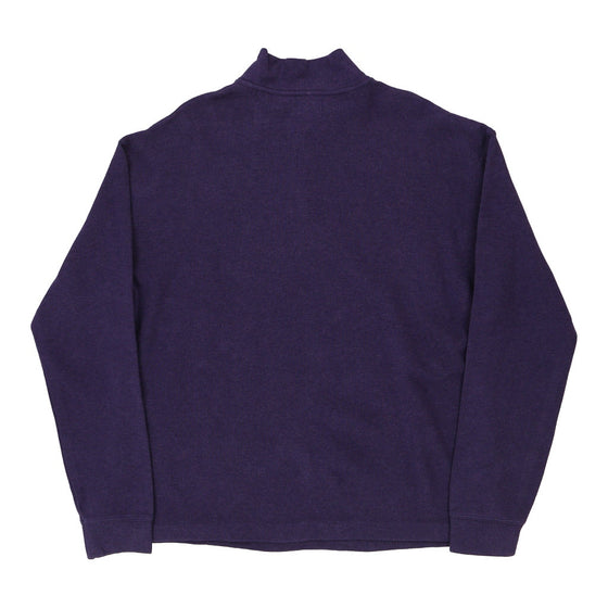 Vintage purple Ralph Lauren 1/4 Zip - mens xx-large