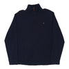 Vintage navy Ralph Lauren 1/4 Zip - mens large