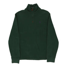  Vintage green Ralph Lauren 1/4 Zip - mens small