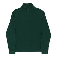  Vintage green Ralph Lauren 1/4 Zip - mens small