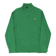  Vintage green Ralph Lauren 1/4 Zip - mens large