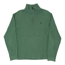  Vintage green Ralph Lauren 1/4 Zip - mens medium