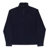 Vintage navy Ralph Lauren 1/4 Zip - mens medium