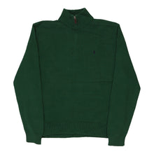  Vintage green Ralph Lauren 1/4 Zip - mens medium