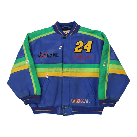 Vintage blue Age 8-10 Jeff Gordon 24 Chase Authentics Jacket - boys small