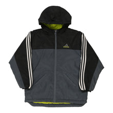  Vintage grey Age 12-13 Adidas Jacket - boys medium