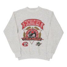  Vintage grey Cincinnati Reds Velva Sheen Sweatshirt - mens medium